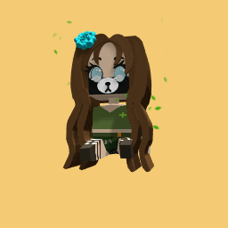 Jungle girl P.S the flower is a jungle flower