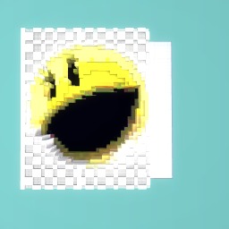 Pack man from pixals