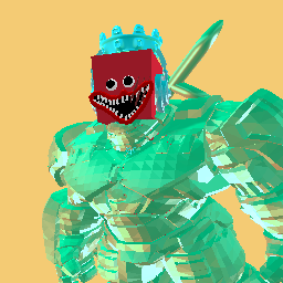 the red huggy mando suit