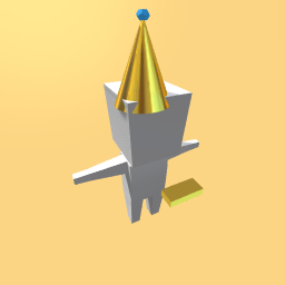 Gold Happy Birthday Hat