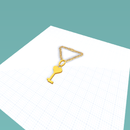 Lucky golden neckalace