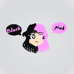 Black and pink