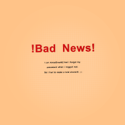 BAD NEWS