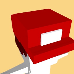 Retro Mario Hat With Hair