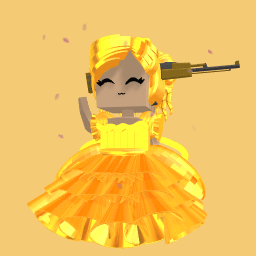  GOLD GIRL - FREE if 150+ likes