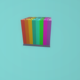 Rainbow cube
