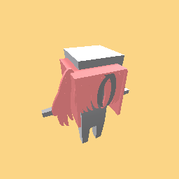 Pink and blonde hair