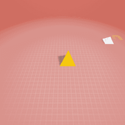 The pyramid in the desert