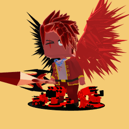 The red