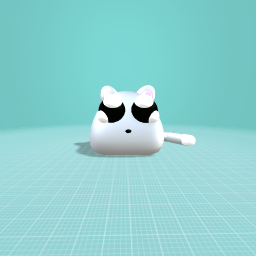 Adorable tabby cat blob!