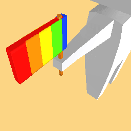 Late pride flag