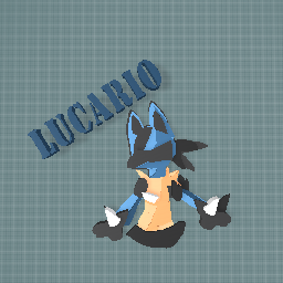 Lucario From Pókemon!