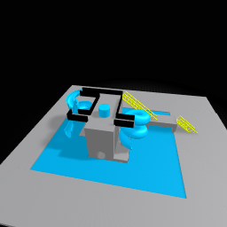 Waterslide area