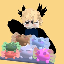 Sorry no axolotl ears but my new skin