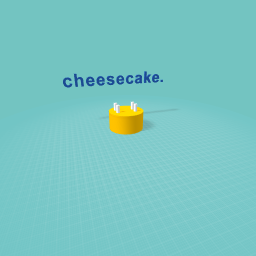 Cheesecake.