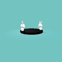 Bunnies fighting for no reason
