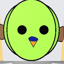 parakeets mask :O