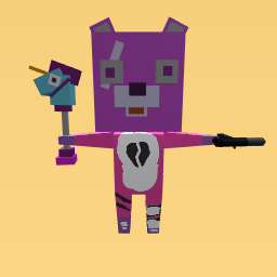 pink bear man          I HATE PINK. this is for you