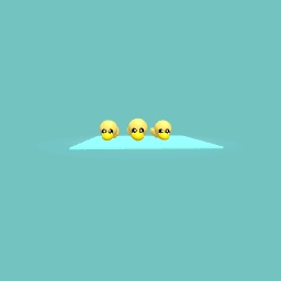 Duck swiming