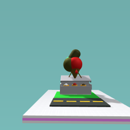 triple scoop with flake