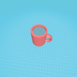 a mug made with pink and blue(me fav)