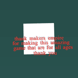 thank you maker empire