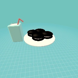 Oreo with milk