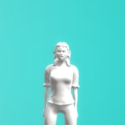 She looks like a chimp