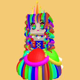 2coine rainbow girl