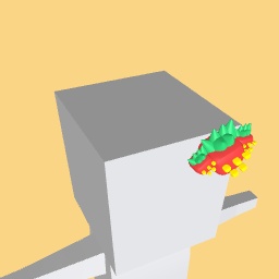 Strawberry hairclip