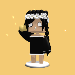 BLack OuTfit with Potato-