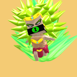 GOKU BROLY SUPER SAIN GREEN 