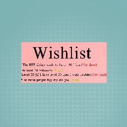 Wishlist