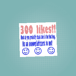 300 Likes :D