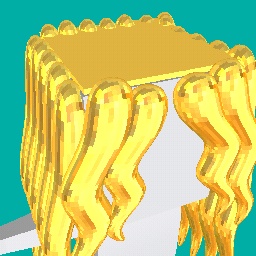 golden hair