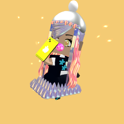 Winter tik-tok girl