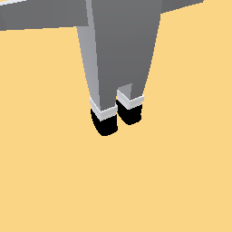 Black sneakers with socks