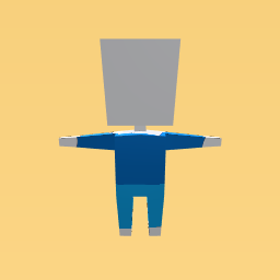 Simple cute easy free cheap boy male blue neat shirt pants