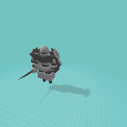 Unfinished silver chariot