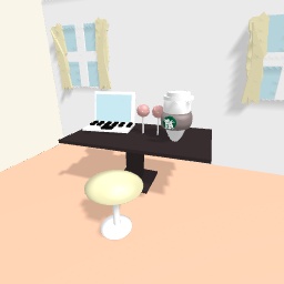 Aesthetic Room With Food