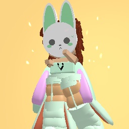 Minty Bunny Outfit