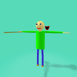 Baldi's basics 3D model