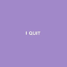 i quit :(