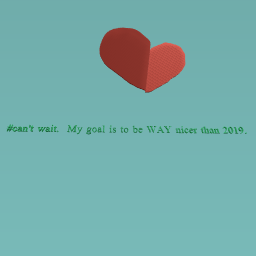 Goal for 2019
