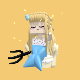 Blue mermaid