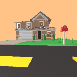The first house I made