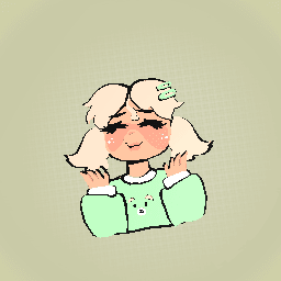 Mint Pastel Cute girl Anime