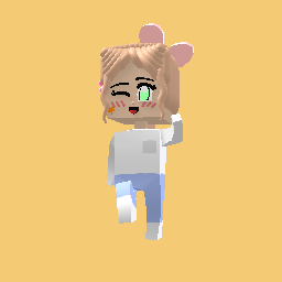 CUTE GIRL with blonde hair : inspired by Choco Donut31 And ReemNader