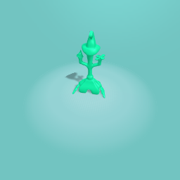 A WITCH WITHE THINGS IN HER HAND