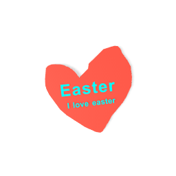 I love easter 